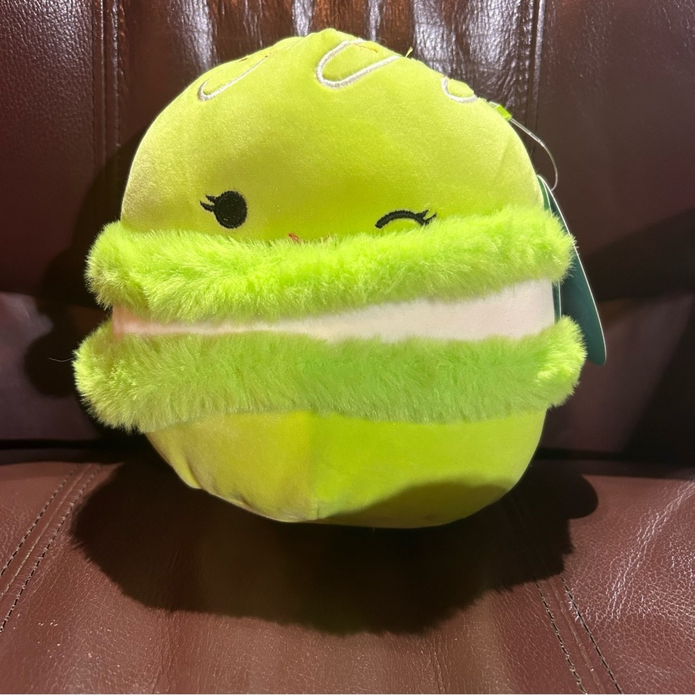 Rare Green Squishmallow Macaroon